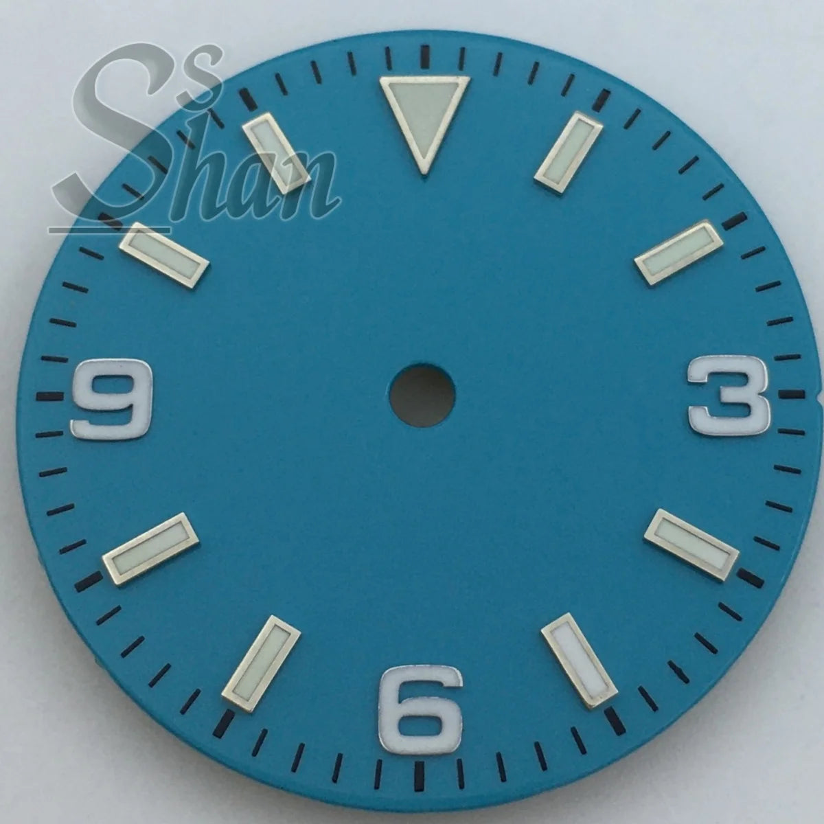 Explore watch dial 29mm dial with 369 digital stripe indices is suitable for the NH35 NH36 Miyota8215 821A ETA28242836 PT5000 DG2813 movement parts