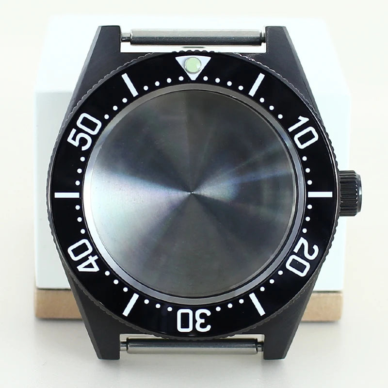 40mm Diver Case Stainless Steel Sapphire For Mod SPB149J1 NH34 NH35 NH36 NH70 4R36 Movement RubberStrap