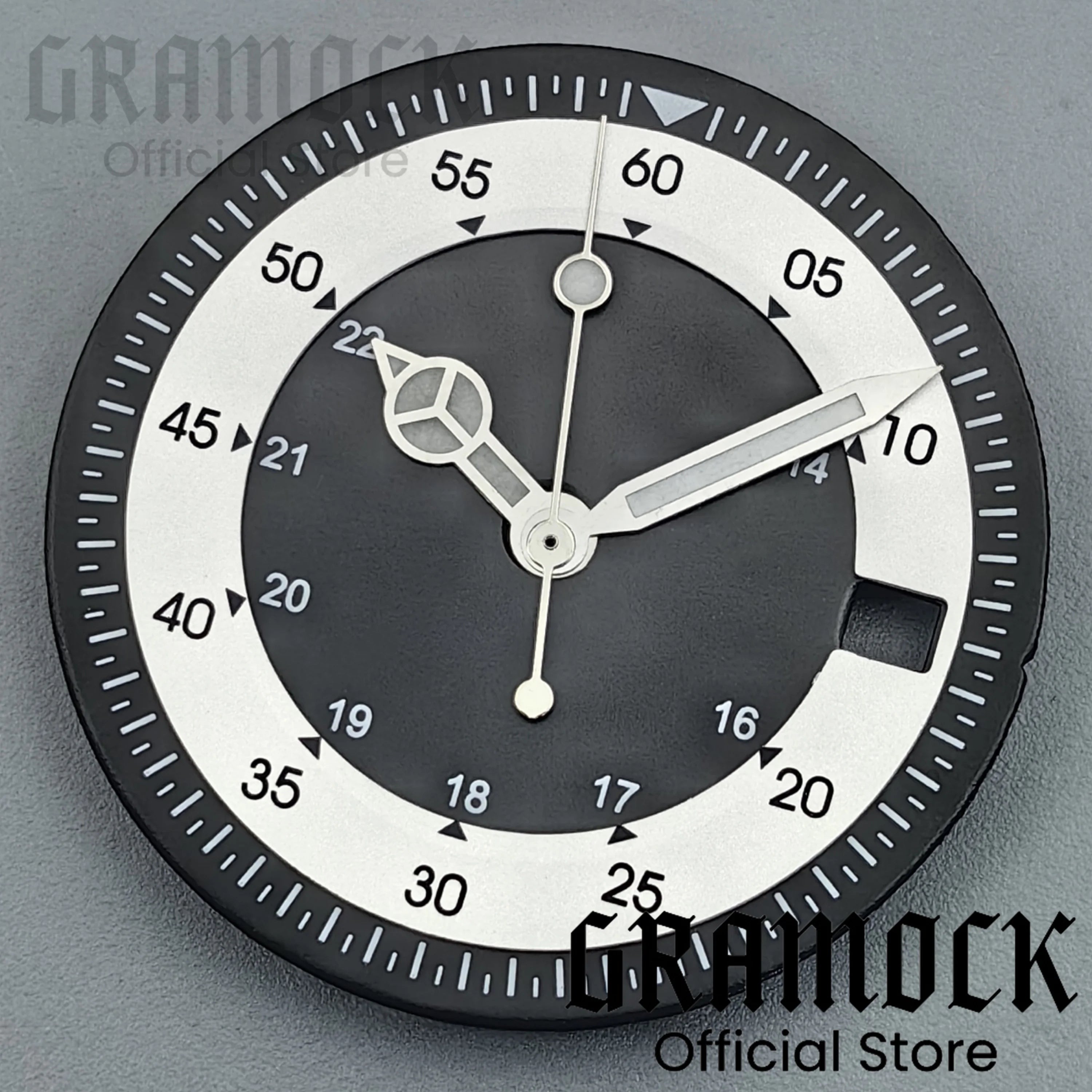 28.5mm Sterile Dial With Luminous Hands Fit ETA2824 2836 Miyota8215 821A Mingzhu DG2813 3804 Seagull 1612 Movement