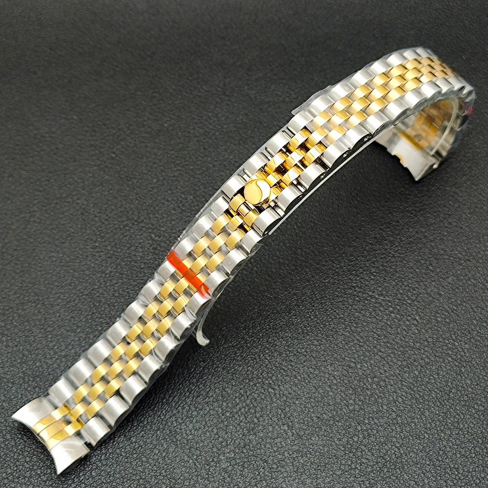 34MM NH05 Watch Case bezel insert ring sapphire glass stainless steel screw in crown women's watch case, suitable for NH05 NH06 movement