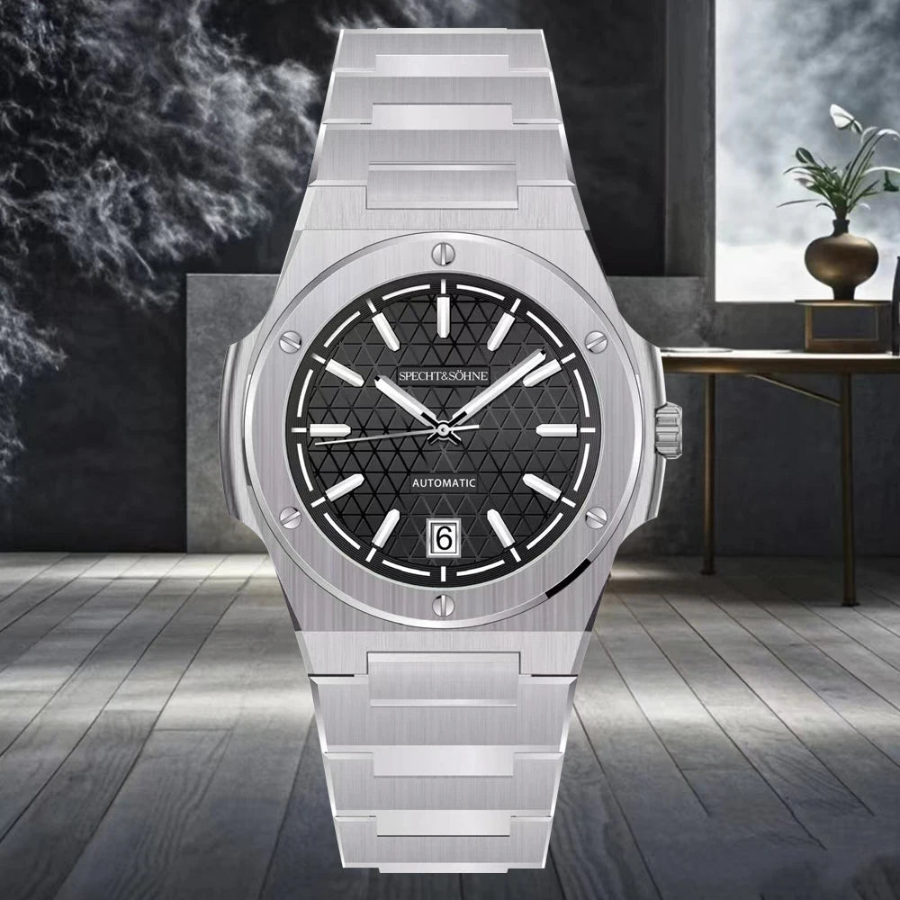 37mm Engineer Watch Specht & Söhne SP0022 Japan NH35 Mechanical Watches Luminous 50ATM Sapphire