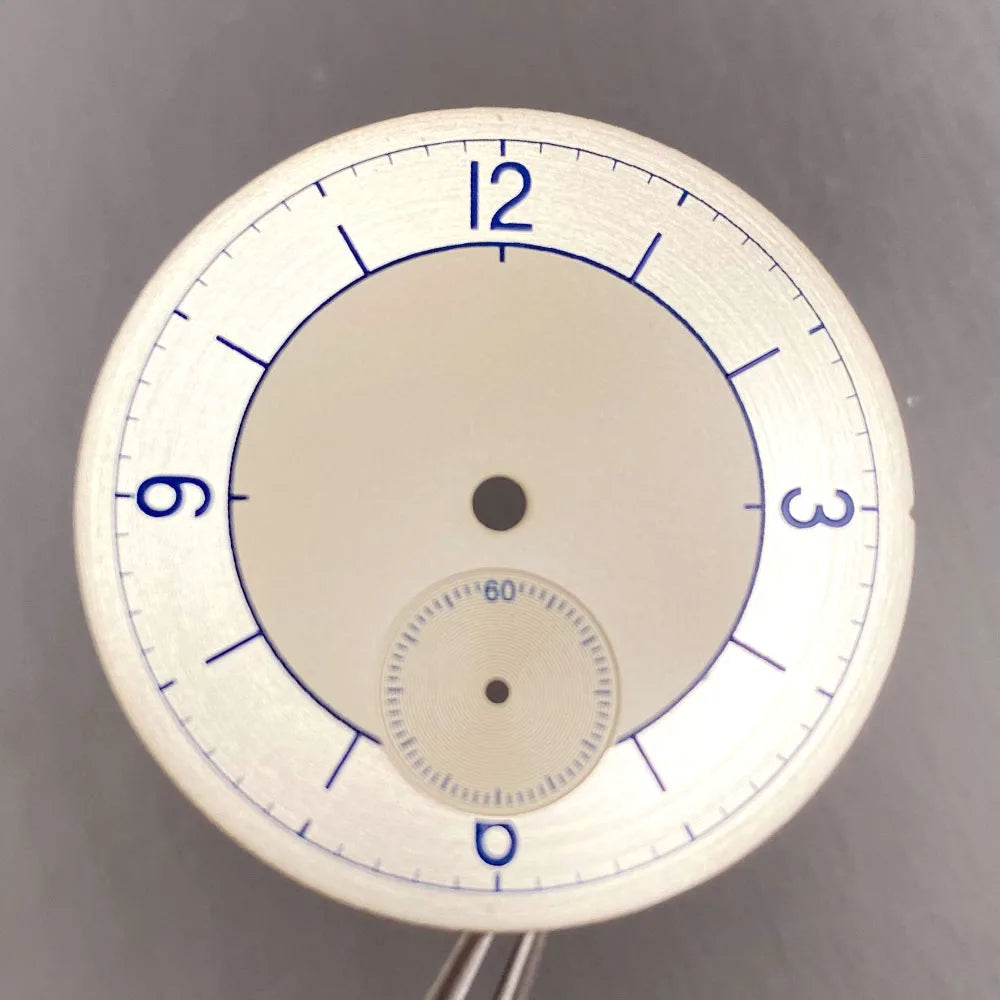 38mm Watch Case for ST1701 Silver Stainless Steel Watch with 31mm Dial Somed Sapphire 5ATM