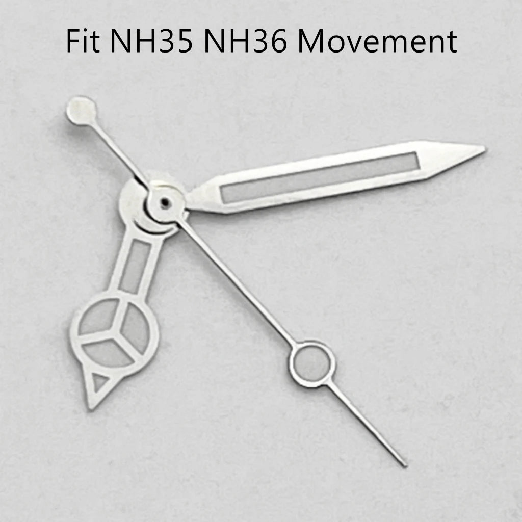 NH35 Luminous Watch Hands Fit NH35 NH36 PT5000 ETA2836 2824 DG2813 3804 Miyota8215 8205 821A Movement Watch Accessories