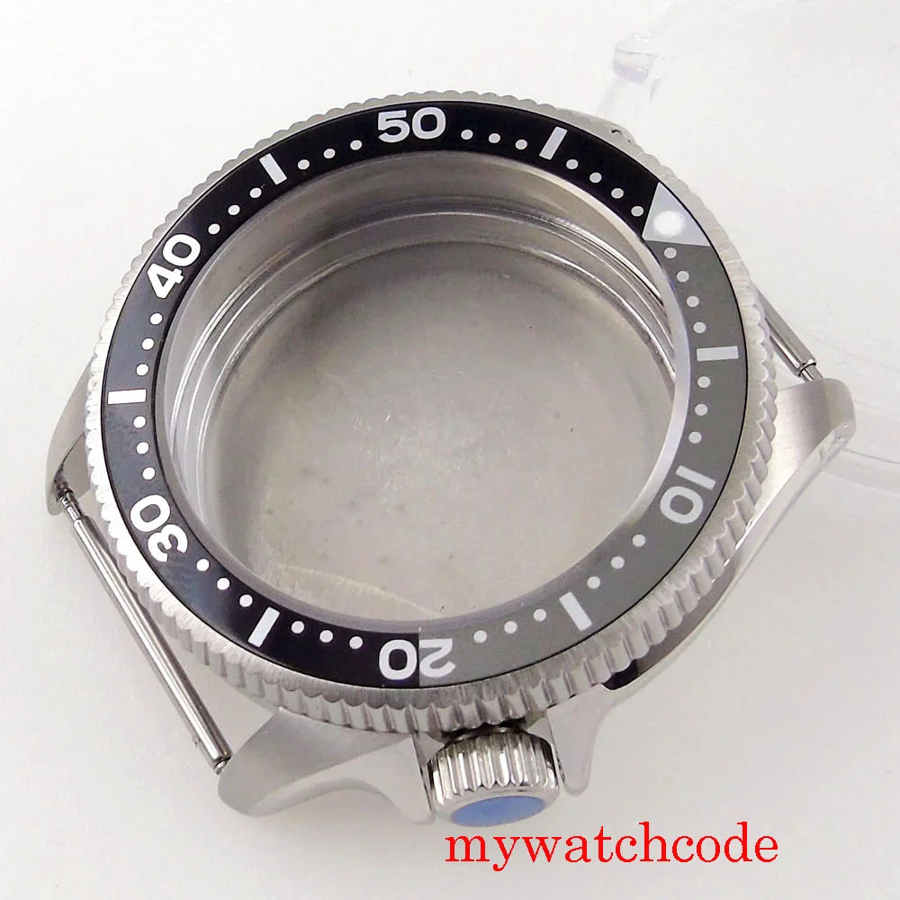 37mm Stainless Steel / Titanium SKX013 watch Case Stainless Steel 3.8 Crown for GMT NH34 NH35 NH36 NH38 ETA 2824 PT5000 ST2130 120clicks Ceramic Sapphire 20ATM