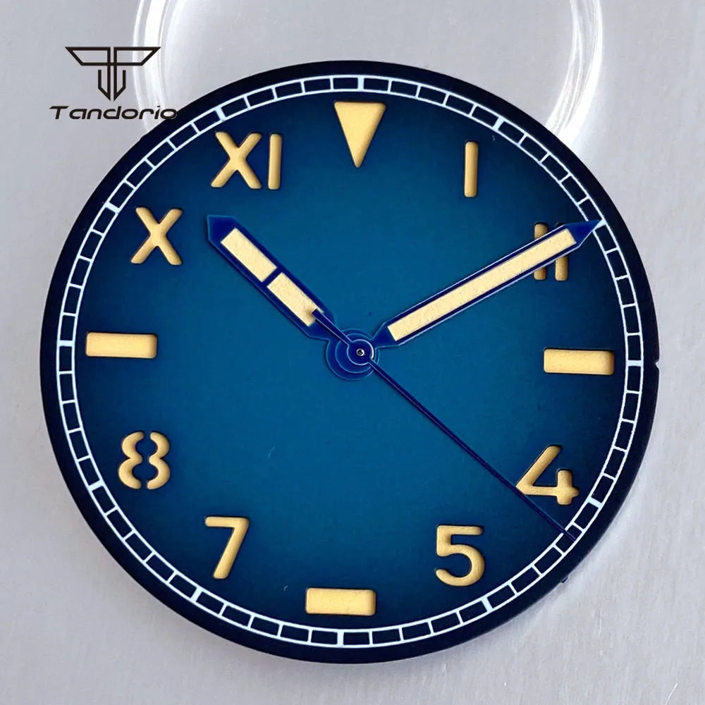 Polished Square Watch Case 42mm Rediomir Mod Parts 35mm Sandwich Dial+Hands Fit NH35 NH36 NH38 Miyota8215 821A 8205 ETA2824 PT5000 ST2130 Sapphire