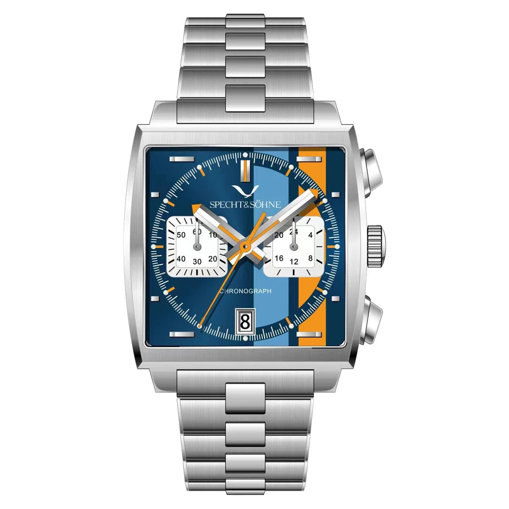 Square Watch Mod Specht & Söhne 39MMTop Luxury VK63 Quartz Watch