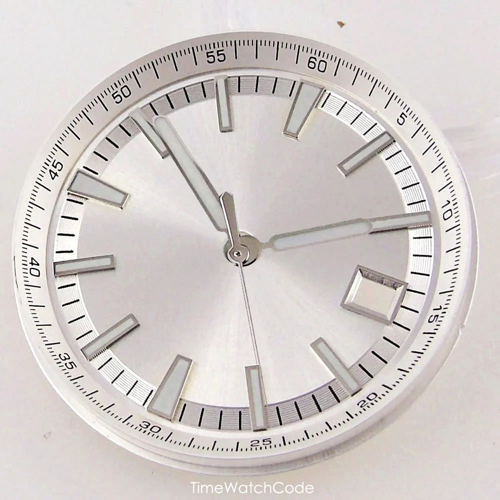 33mm Luminous Watch Dial for Overseas Men Watch Modified Accessories Fit for NH35 NH36 NH38 4R35 4R36 Automatic Movement