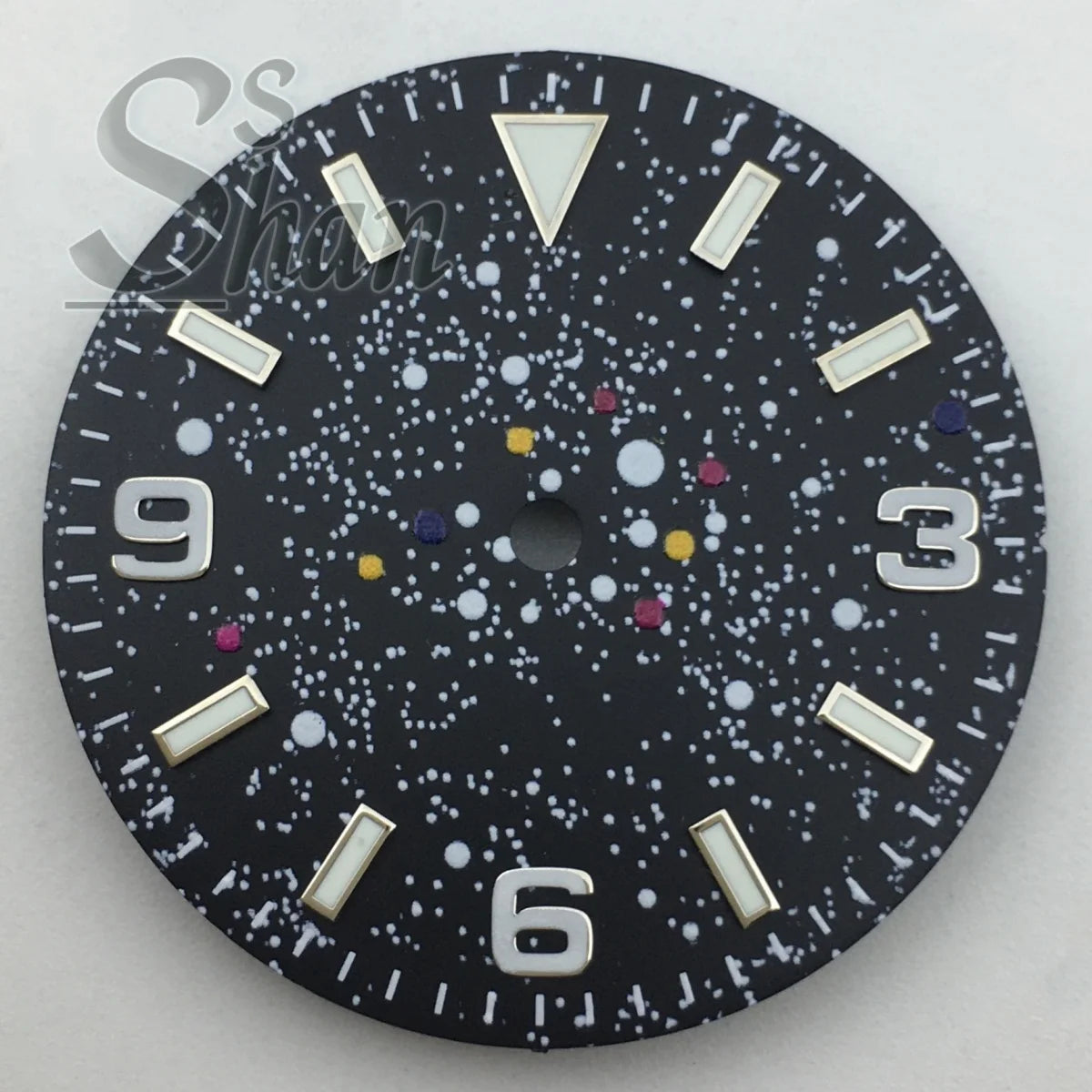 Explore watch dial 29mm dial with 369 digital stripe indices is suitable for the NH35 NH36 Miyota8215 821A ETA28242836 PT5000 DG2813 movement parts
