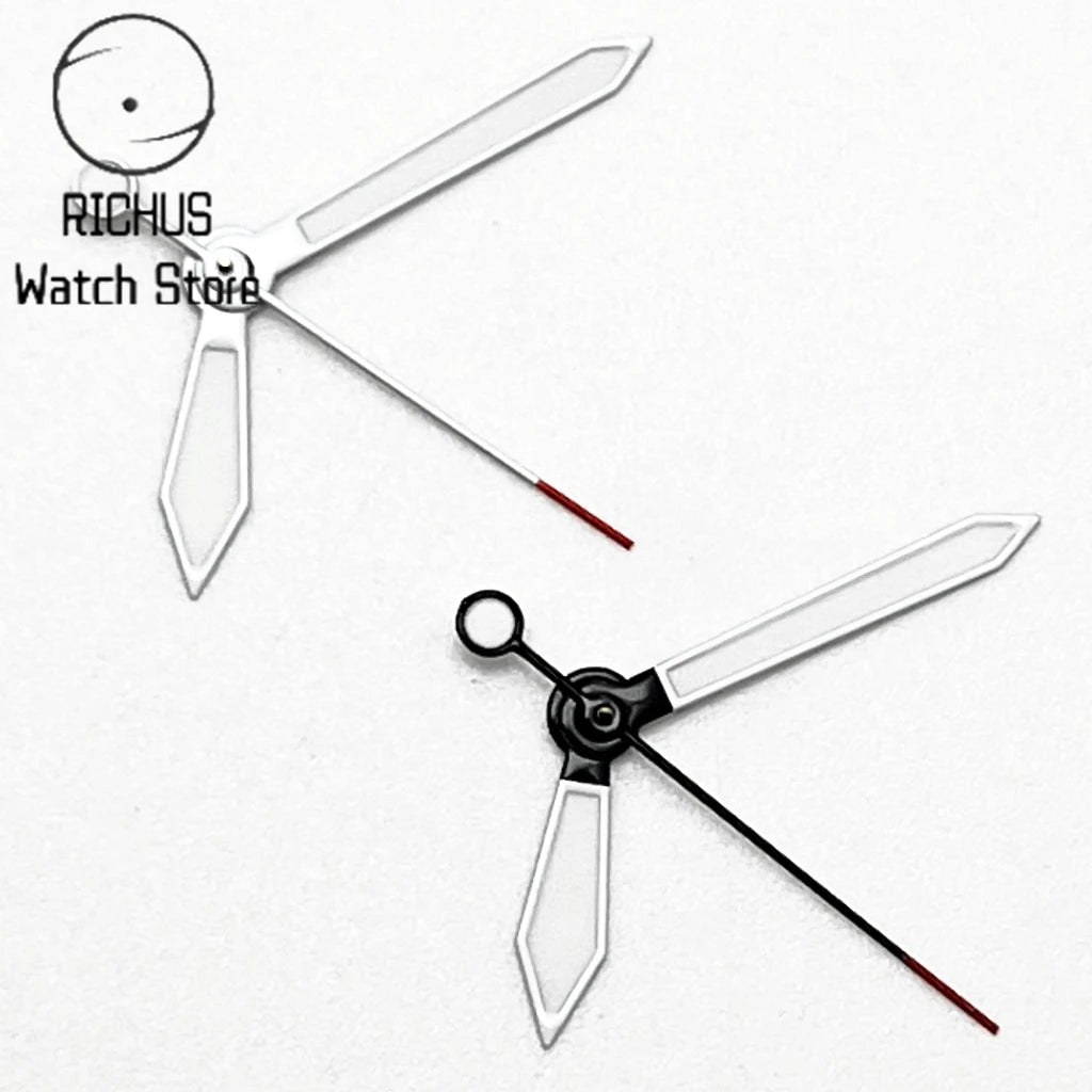 ETA Hands Silver/Black Watch Hands Fit NH35 NH36 PT5000 ETA2836 2824 DG2813 3804 Miyota8215 8205 821A Movement Watch Accessories