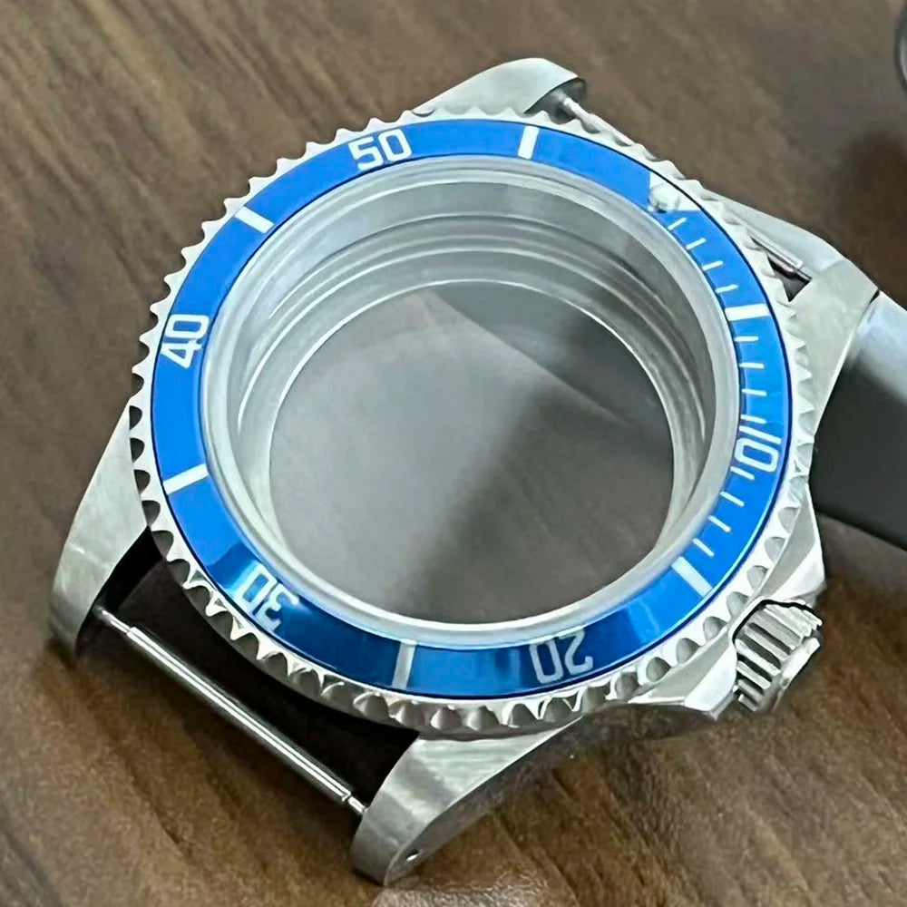 Retro Diver case 39mm,10bar waterproof stainless steel sapphire crystal case, suitable for NH34, NH35, NH36 mechanical movement accessories