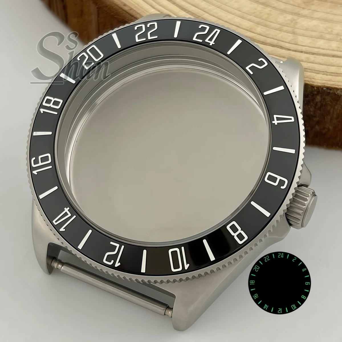 40mm tactics frog FX diving watch case dome sapphire luminous bezel NH34A NH35A ETA2824 PT5000 movement parts