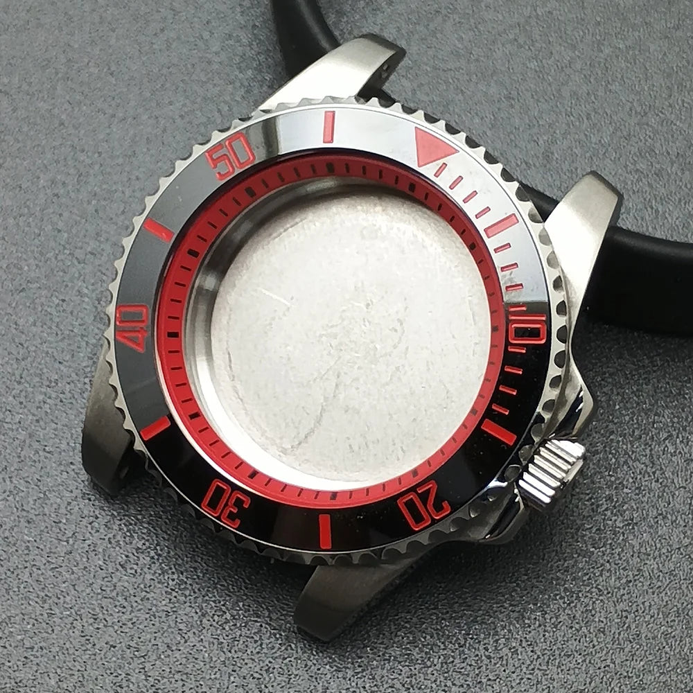 40.5mm Submariner Case GMT with Chapter Ring for NH34 NH35 NH36 Movement Sapphire 10ATM