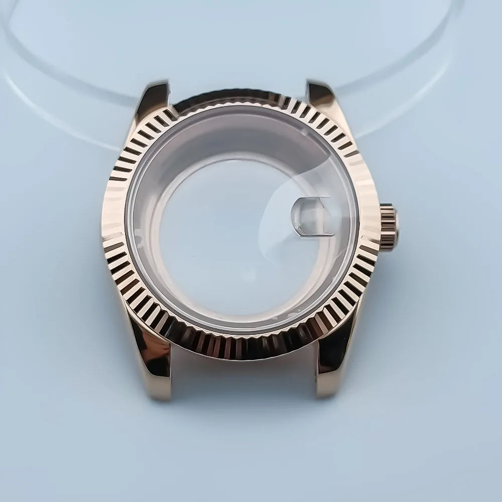 40MM M8285 Watch Case M8215 Watch 316L stainless steel strap Sapphire mirror and stainless steel case accessories for 8285 movement