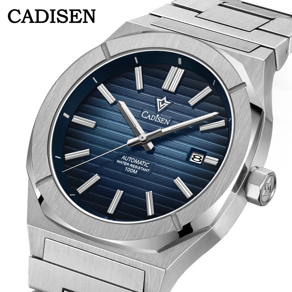 Cadisen Royal Oak C8200 Business Watch Miyota 8215 10Bar Sapphire
