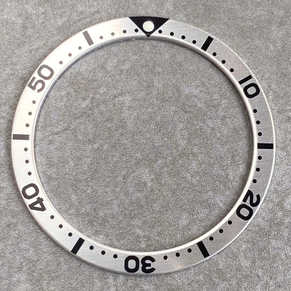 SKX007 bezel 38mm*31.5mm Watch Bezel Black/Blue/Green/Orange Aluminum Alloy Insert