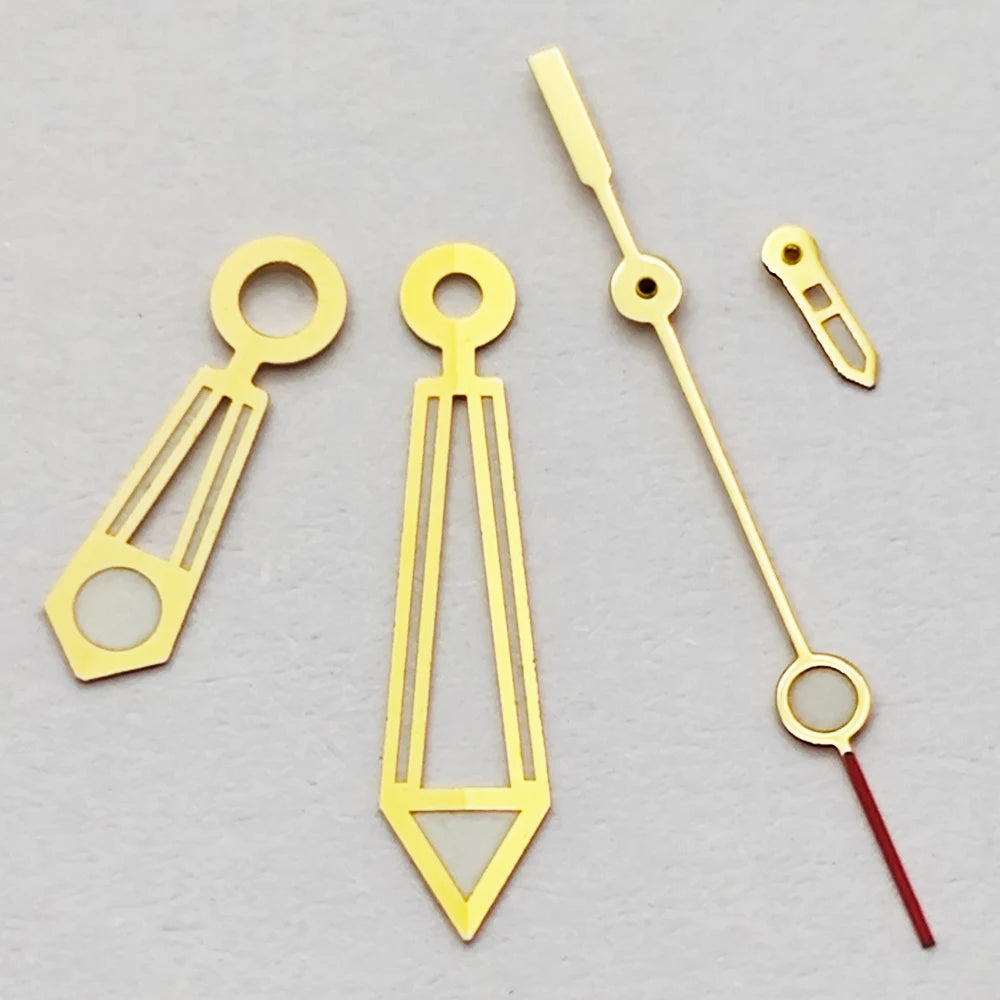 NH39 Watch Dials 31mm Subsecond dial Hands Green Luminous Watch Accessories Parts