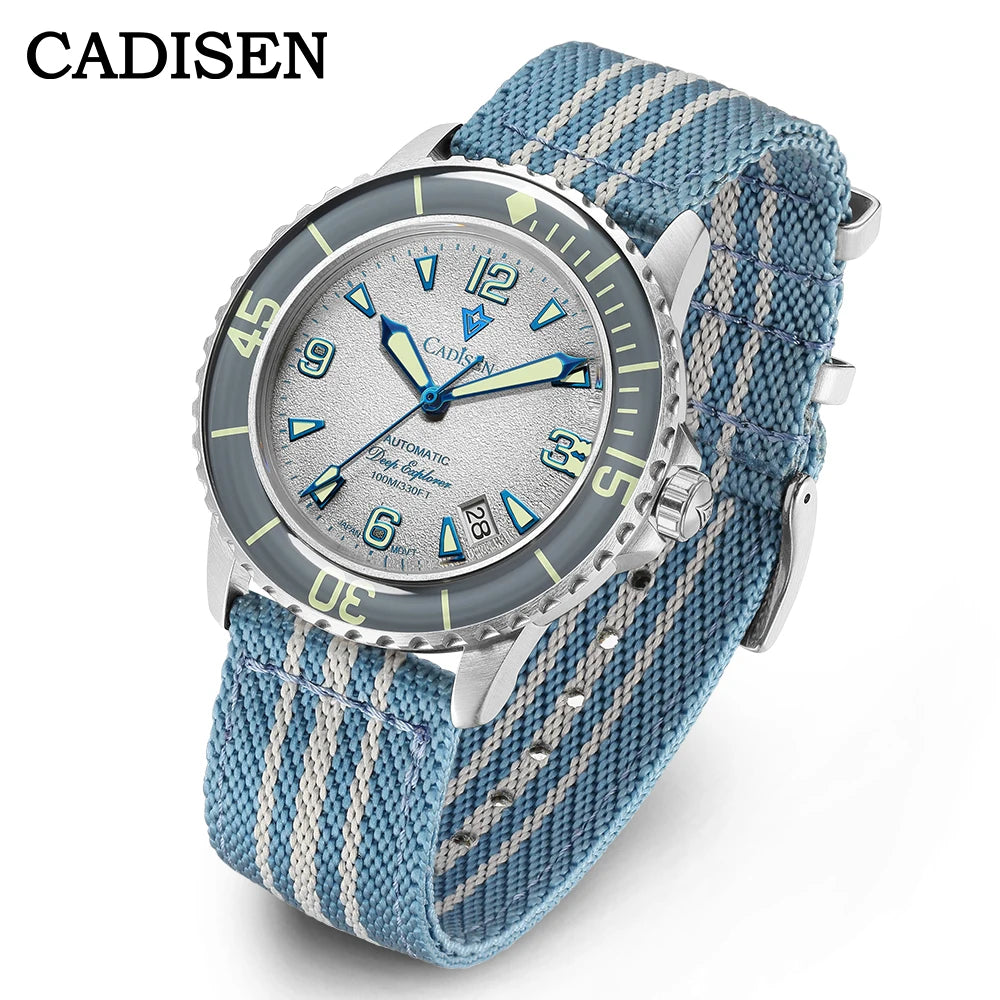CADISEN BB58 腕時計 C8239 ミヨタ 8215 自動巻き ルミナス 10気圧 42mm ダイバーズウォッチ