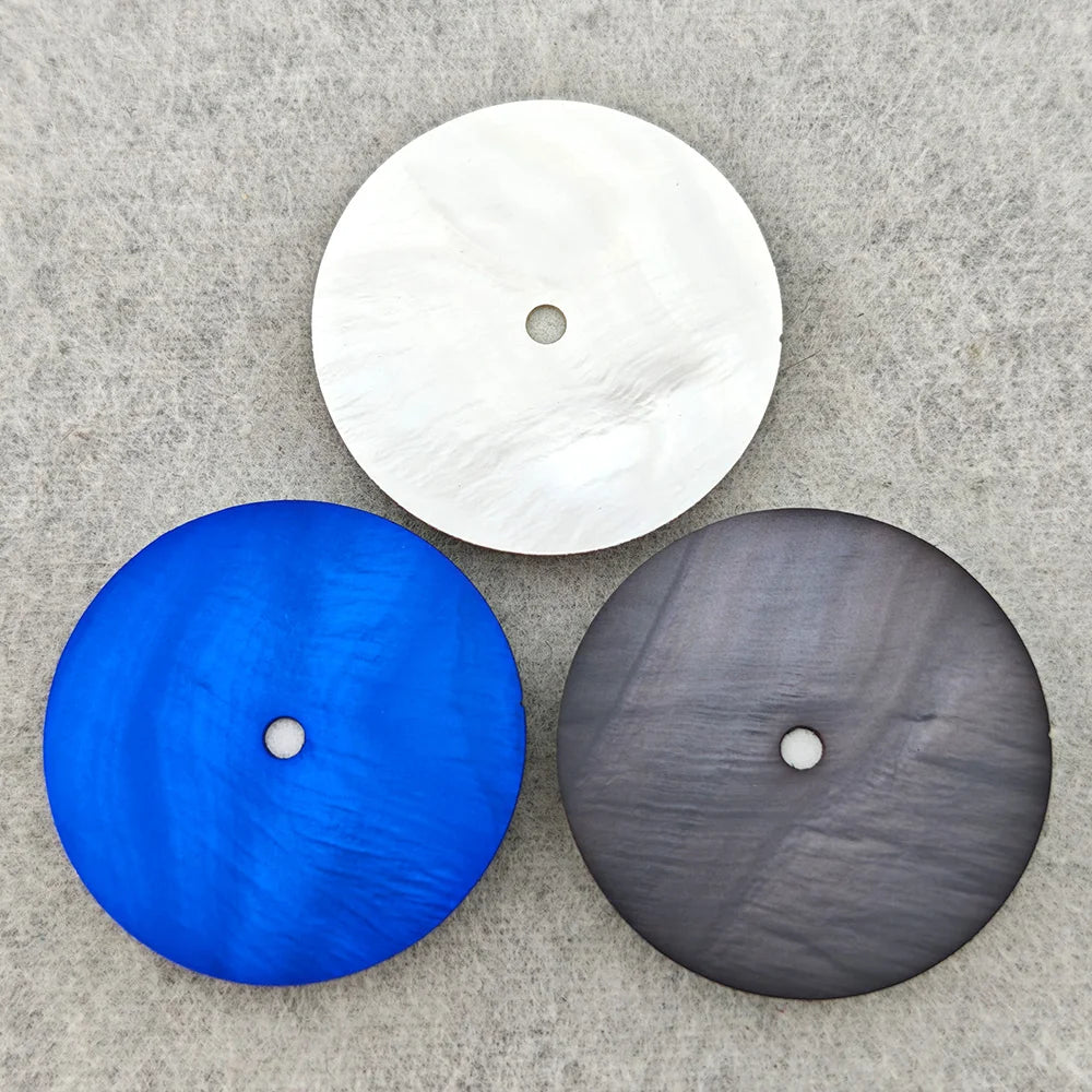31mm Dial NH35 Dial Pearl Shell Surface Dial Blank Dial NH36 Dial Blue Dial Suitable For NH35/NH36 Movement