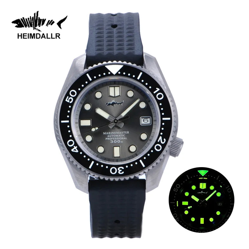 HEIMDALLR チタン MM300 ダイビングウォッチ サファイアクリスタル 30