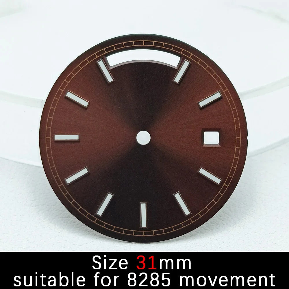 40MM M8285 Watch Case M8215 Watch 316L stainless steel strap Sapphire mirror and stainless steel case accessories for 8285 movement