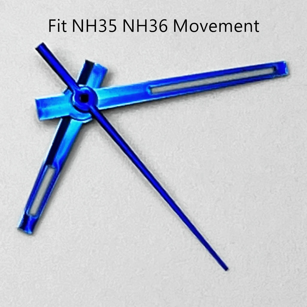 NH35 Silver/Rose gold Watch Luminous Hands Fit NH35 NH36 ETA2836 2824 DG2813 3804 Miyota8215 8205 821A Movement Automatic