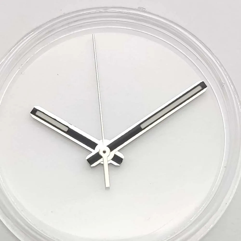 31.8mm Watch Dial No Logo Waffle Texture Thin Markers Watch Dial Mod Fit For PRX AP Seiko NH35/36 Movement Case Parts Hands Accessories