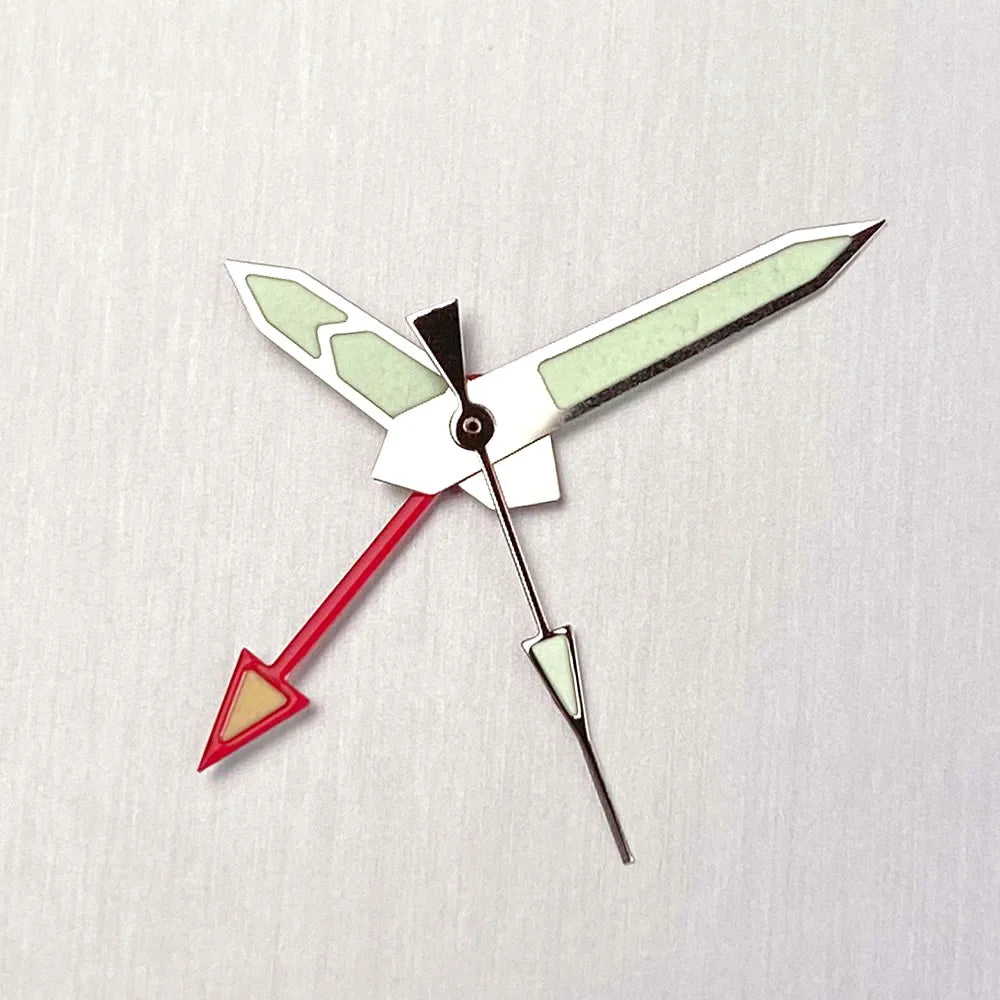 NH34 GMT Dial 29mm Mod black/white Watch Dial Face fit NH34 Automatic Movement Men Watches Part Accessories Arabic numerals