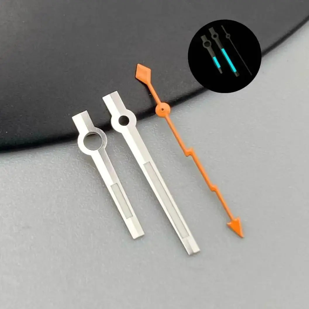 28.5mm NH35 Dial Roman numerals White Vintage No logo Single calendar Fit NH35 NH36 Movement Watch Dial Accessories