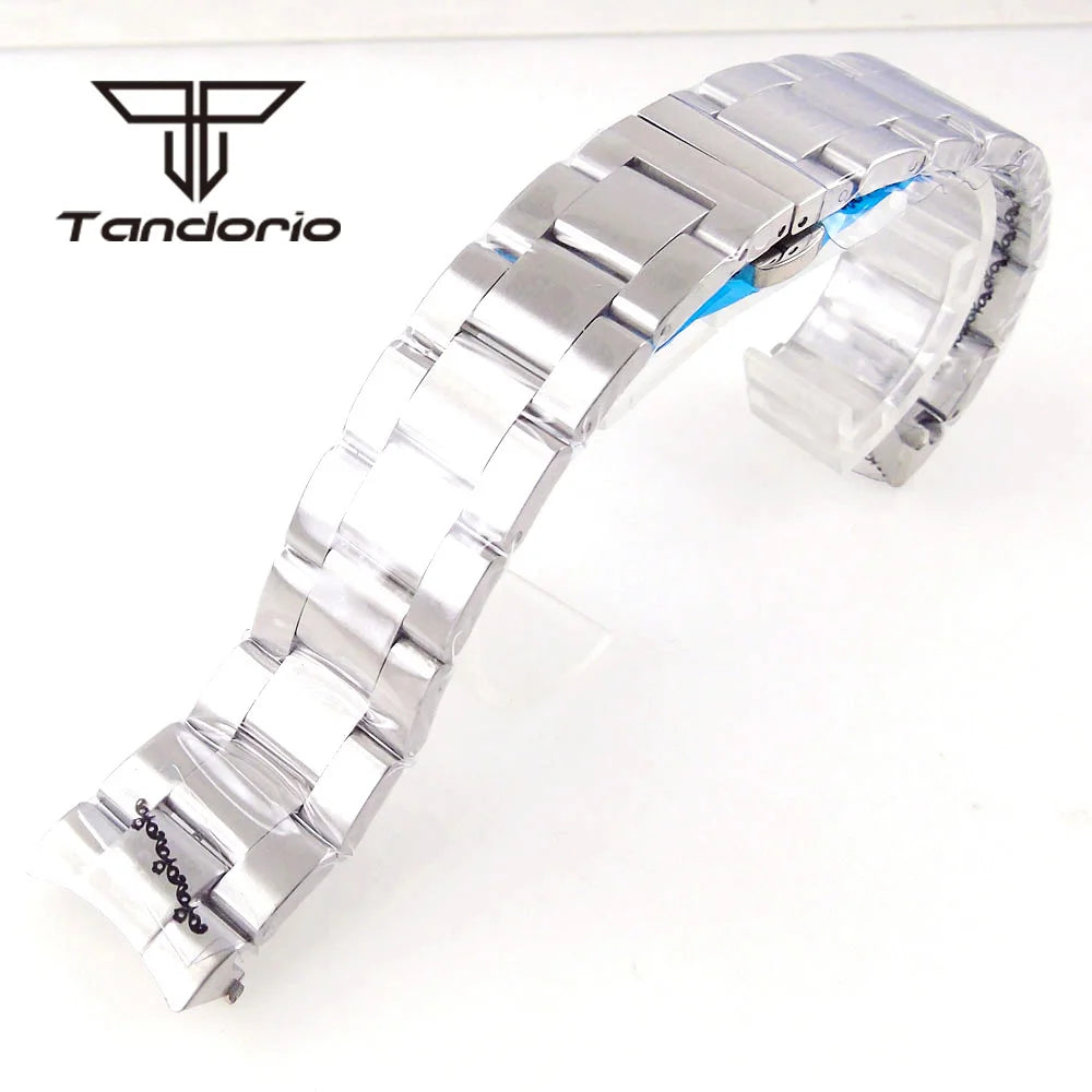 Stainless Steel Bracelet for 36mm 39mm Pilot Big/Small Crown Fit NH35 NH36 ETA2824 PT5000 Movement