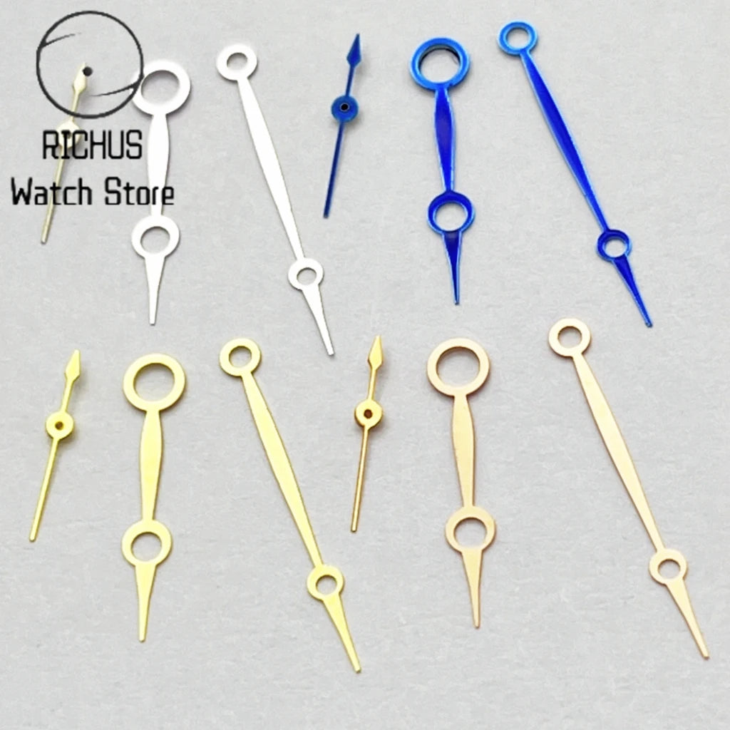 ETA6497 Watch Hands Silver/Blue/Gold/RoseGold Fit ETA 6497 6498 ST3600 3620 Movement Accessory Part