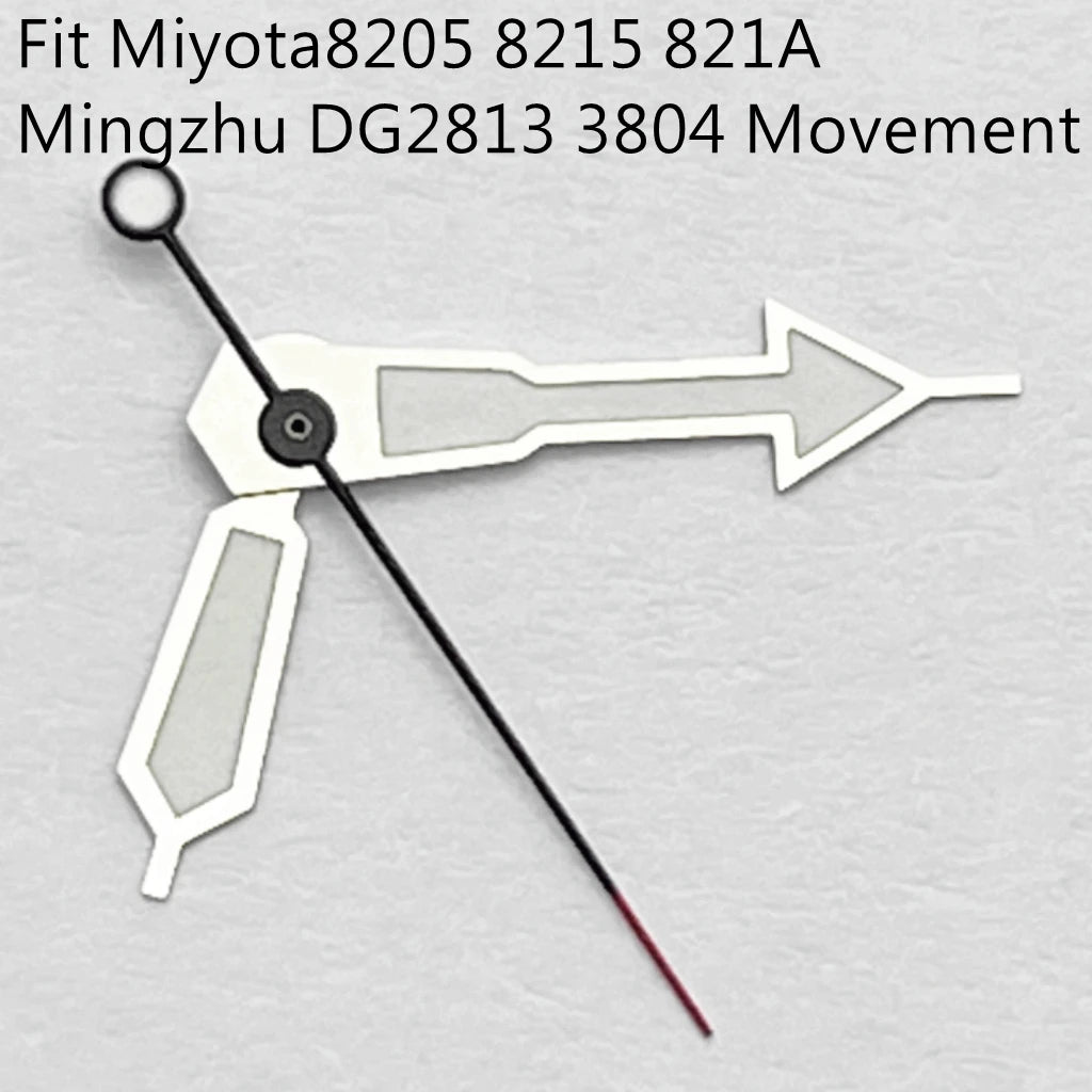 Watch Hands Green Luminous Fit NH35 NH36 ETA2824 2836 Miyota 8205 8215Mingzhu DG2813 3804 Movement Watch Accessories