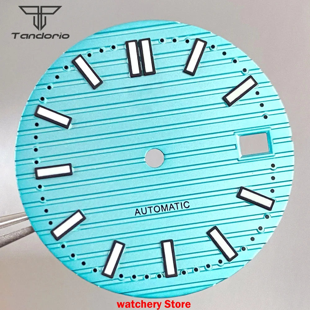 40mm Rose Gold Watch Case Bracelet Fit NH35 NH36 Automatic Movement Watch Parts For Nautilus Style Stainless Steel Bracelet