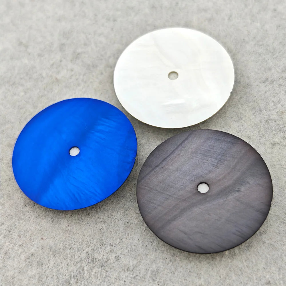 31mm Dial NH35 Dial Pearl Shell Surface Dial Blank Dial NH36 Dial Blue Dial Suitable For NH35/NH36 Movement