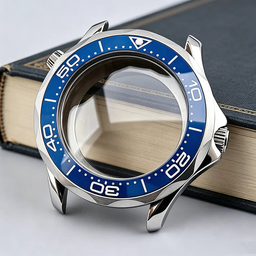 42mm NEW Seamaster Case with 31.5mm Dial 38mm bezel insert Fits NH35 movement Sapphire Stainless steel 10bar