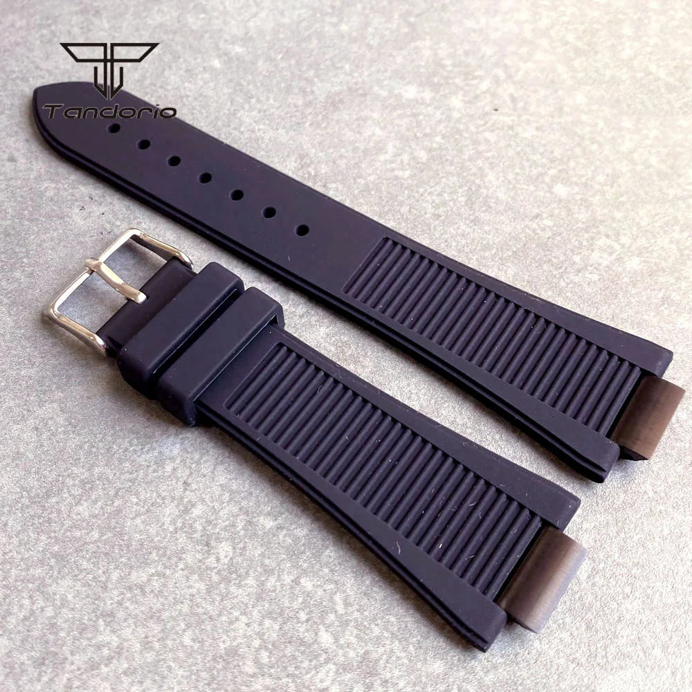 Black PVD 40mm Engineer Watch Case Watchband Sapphire Glass Fit for Engineer Style Watch Mod Accessories NH35 NH36/ETA2824 PT5000 Model