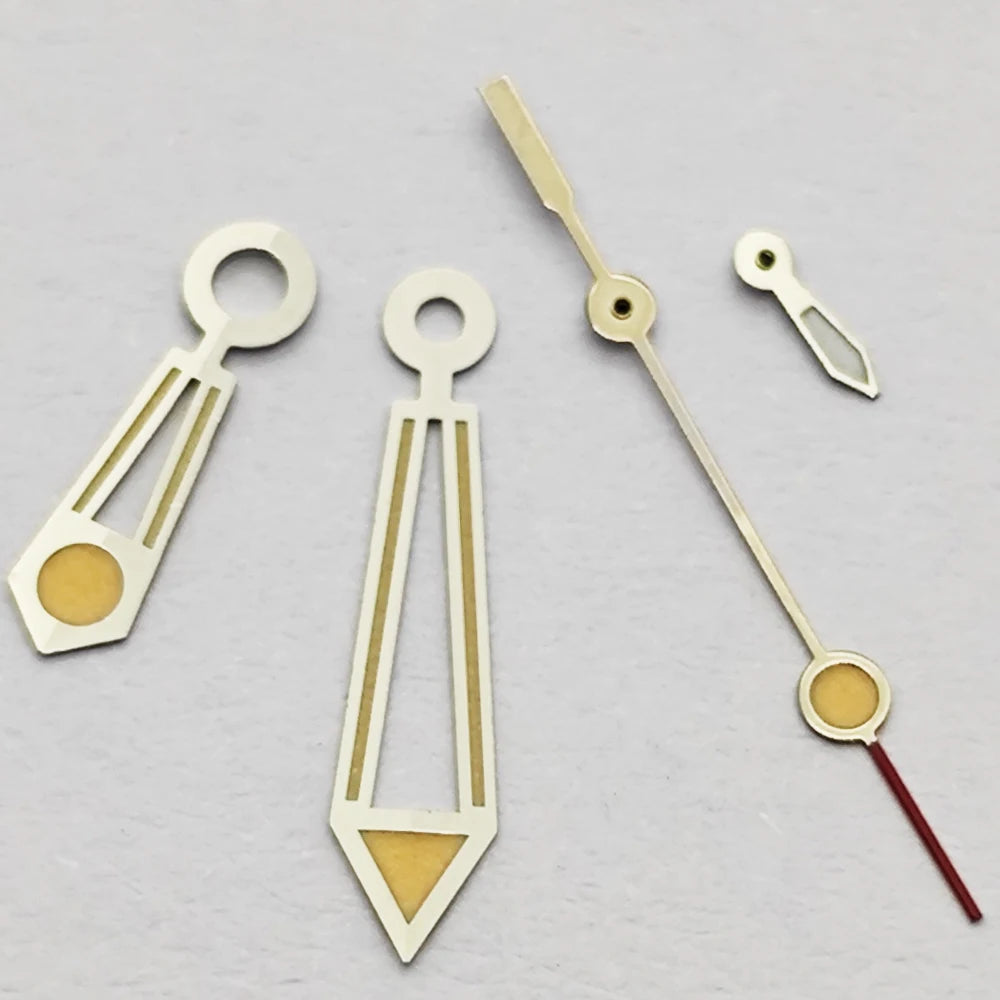 NH39 Watch Dials 31mm Subsecond dial Hands Green Luminous Watch Accessories Parts