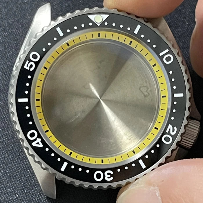 Heimdallr 40mm Titanium Diver Watch Case For NH35 NH36 Movement Sapphire SKx007 style 20bar