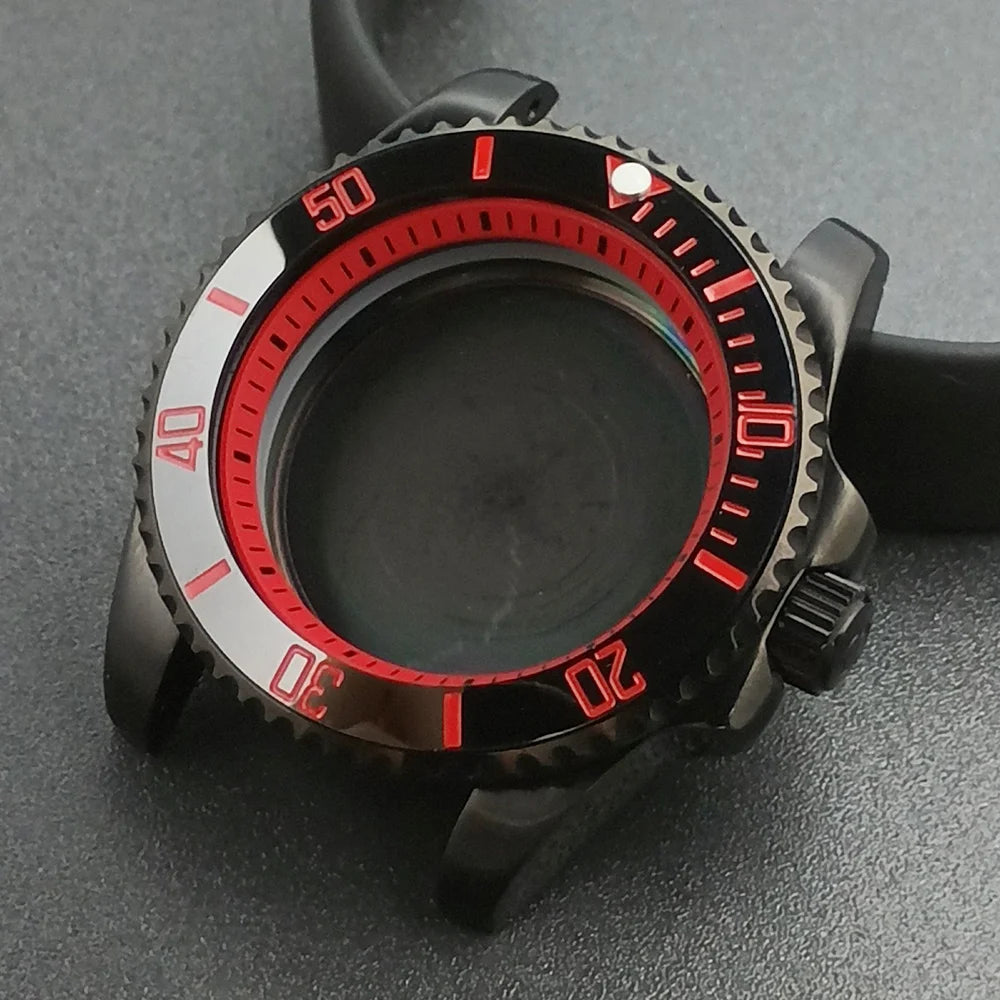 40.5mm Submariner Case GMT with Chapter Ring for NH34 NH35 NH36 Movement Sapphire 10ATM