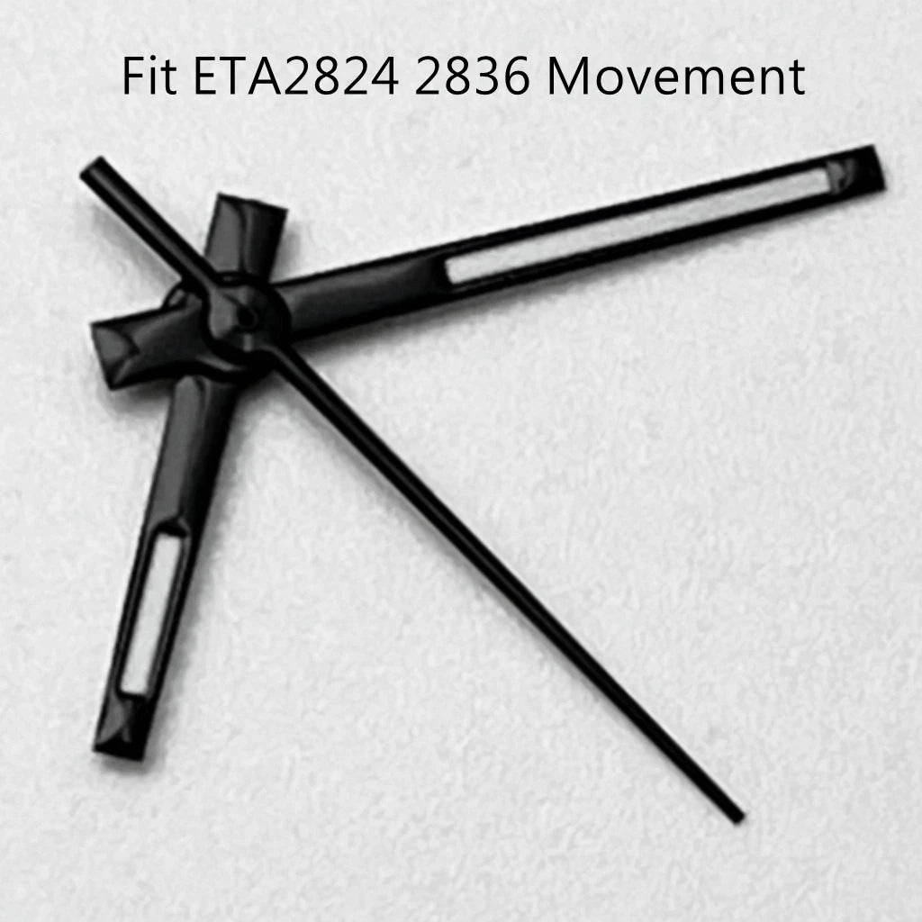 NH35 Silver/Rose gold Watch Luminous Hands Fit NH35 NH36 ETA2836 2824 DG2813 3804 Miyota8215 8205 821A Movement Automatic