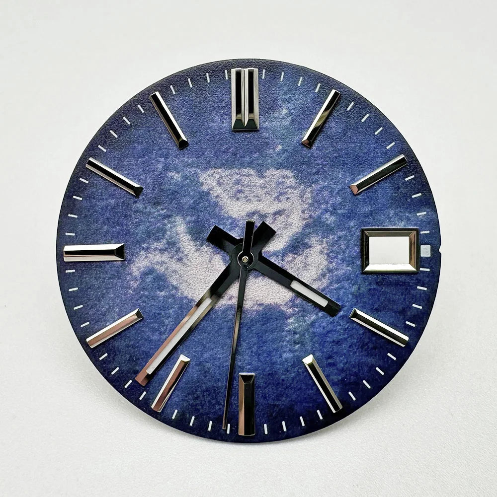 NH35 28.5mm Gradient Watch Dial for NH35A/NH36A Movement Installation Mechanical Watch DIY Accessory