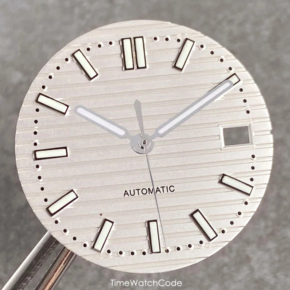 Nautilus Dial For NH35 movement NH36 NH38 NH70 NH71 NH72 29.2mm green Luminous Hands set