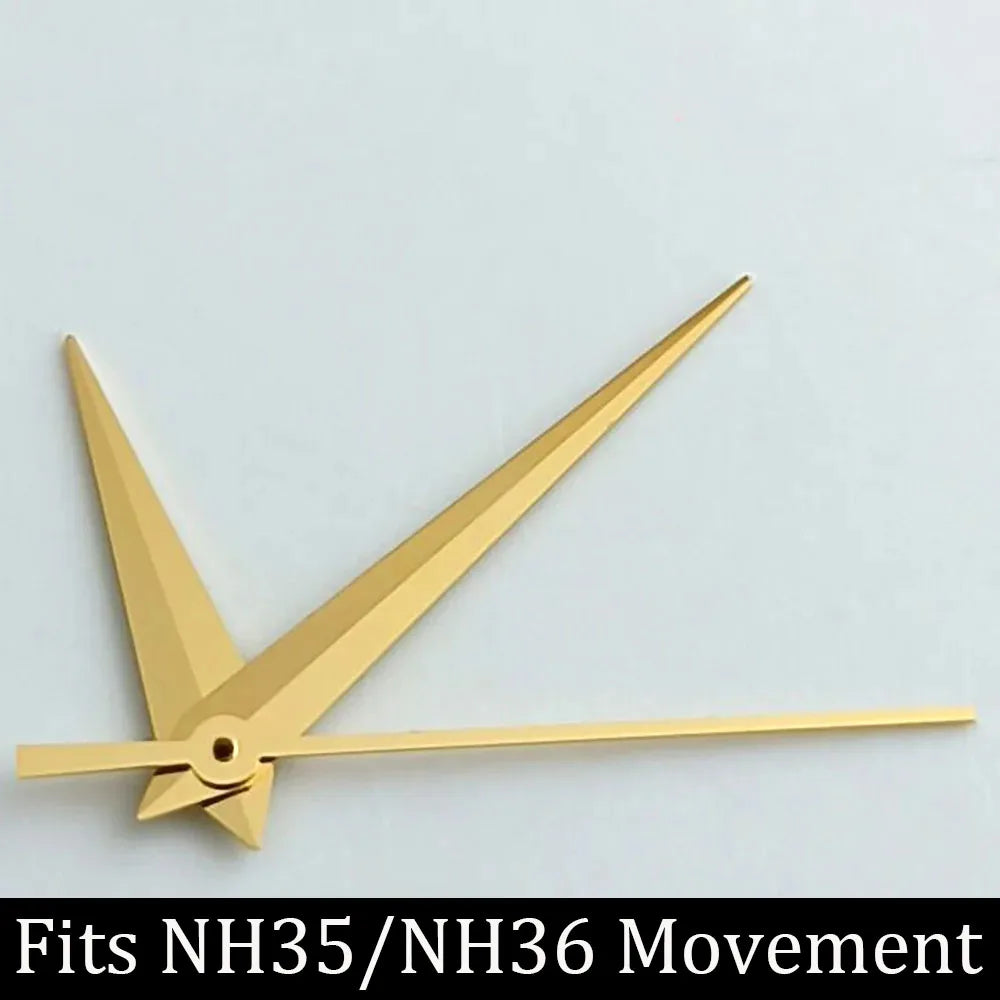 high-quality Watch accessories watch pointer NH series 35 NH36 hands green luminous suitable for N H35/ NH36 movement