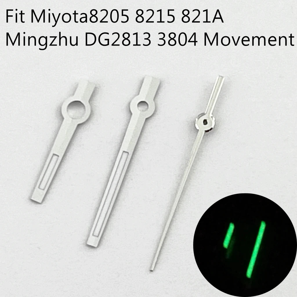NH35 Silver/Rose gold Watch Luminous Hands Fit NH35 NH36 ETA2836 2824 DG2813 3804 Miyota8215 8205 821A Movement Automatic
