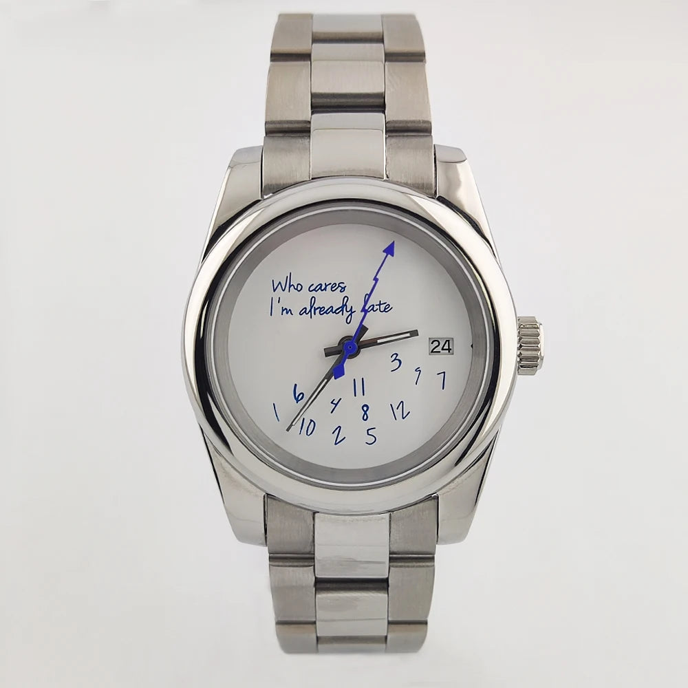 Special Dial Oyster Watch NH35 36mm/39mm Who cares im already late