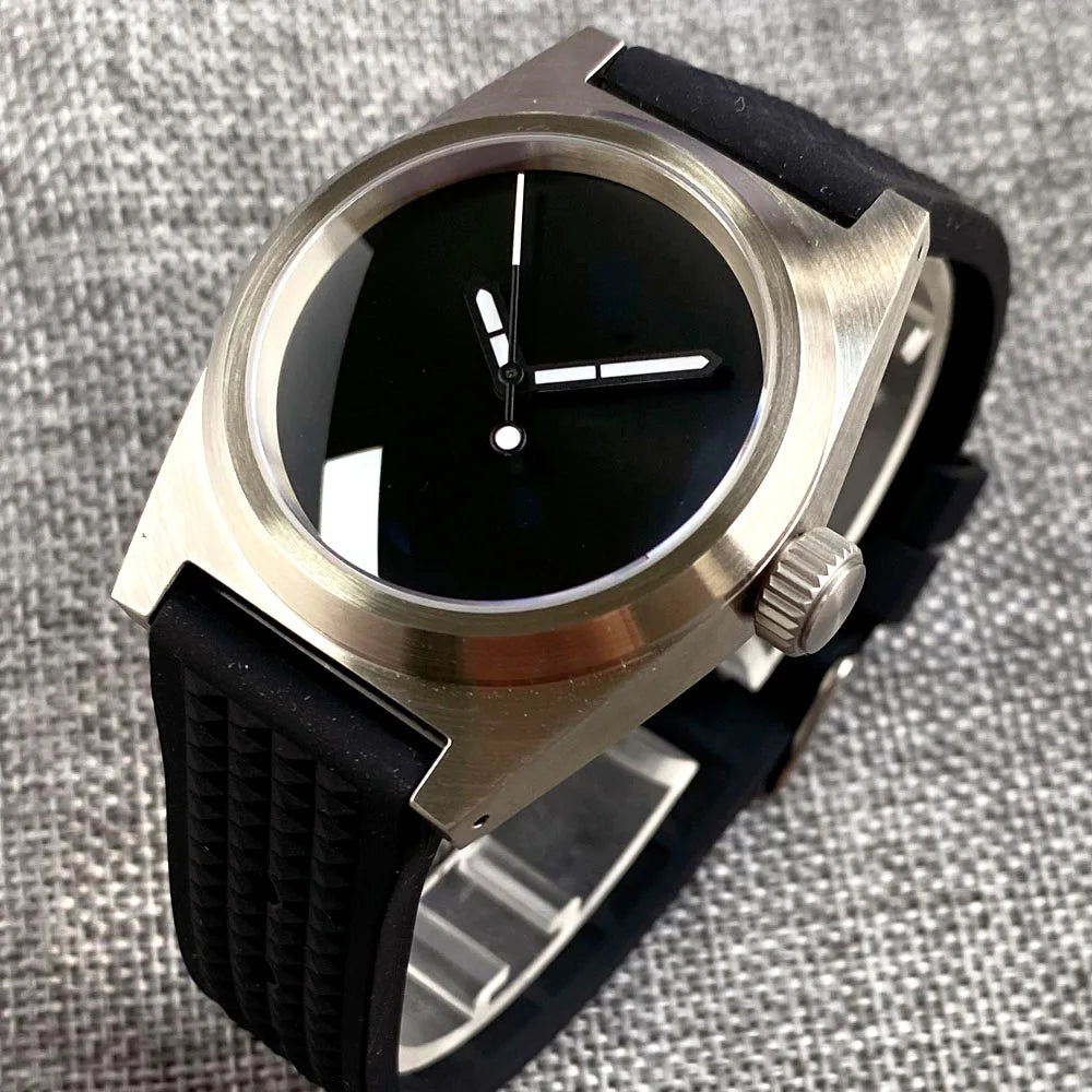 Tandorio 38mm sterile Unimatic U2 TD194 AR Domed Sapphire Sterile NH35 PT5000 20ATM Field Watch