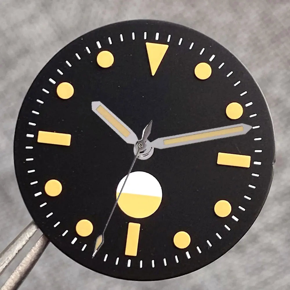 50 FATHOMS Fit NH34 NH35 NH36 NH38 NH70 NH72 ETA2824 PT5000 SW200 Watch Case Double Bow Sapphire Crystal 20BAR Sandblasted 40mm