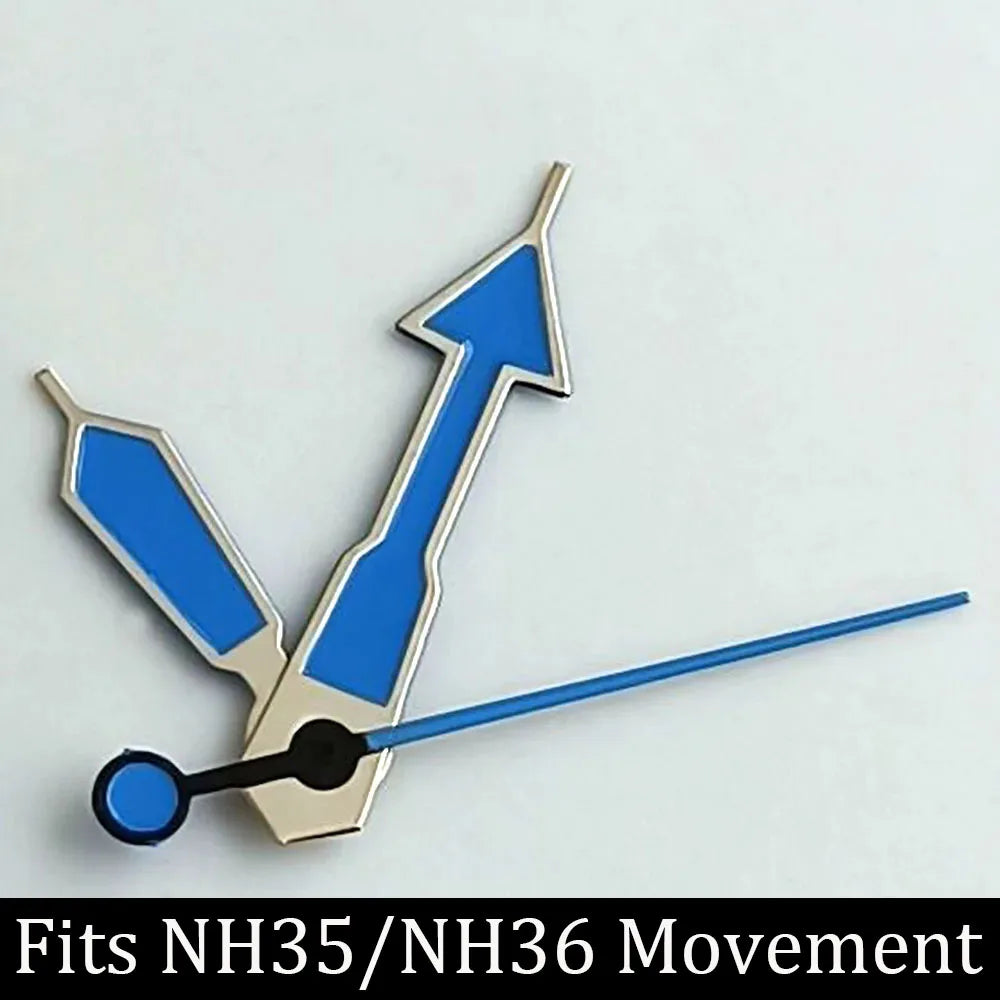 high-quality Watch accessories watch pointer NH series 35 NH36 hands green luminous suitable for N H35/ NH36 movement