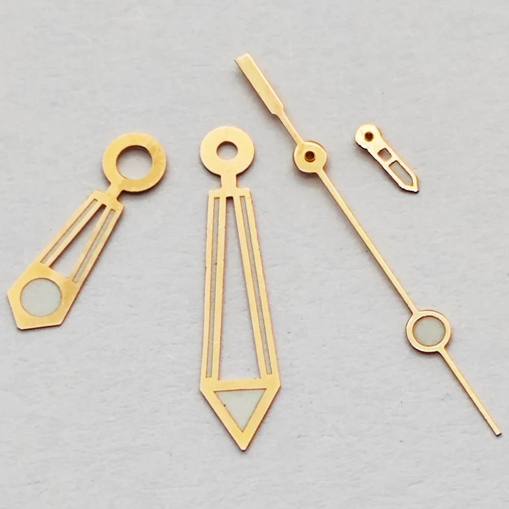 NH39 Watch Dials 31mm Subsecond dial Hands Green Luminous Watch Accessories Parts