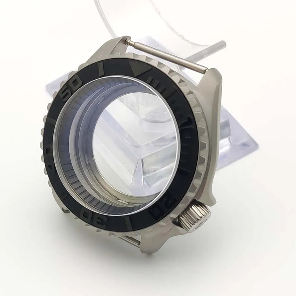 Yacht Master Case 42MM for NH35 NH36 Movement Sapphire crystal stainless steel case Watch Accessories SKX007