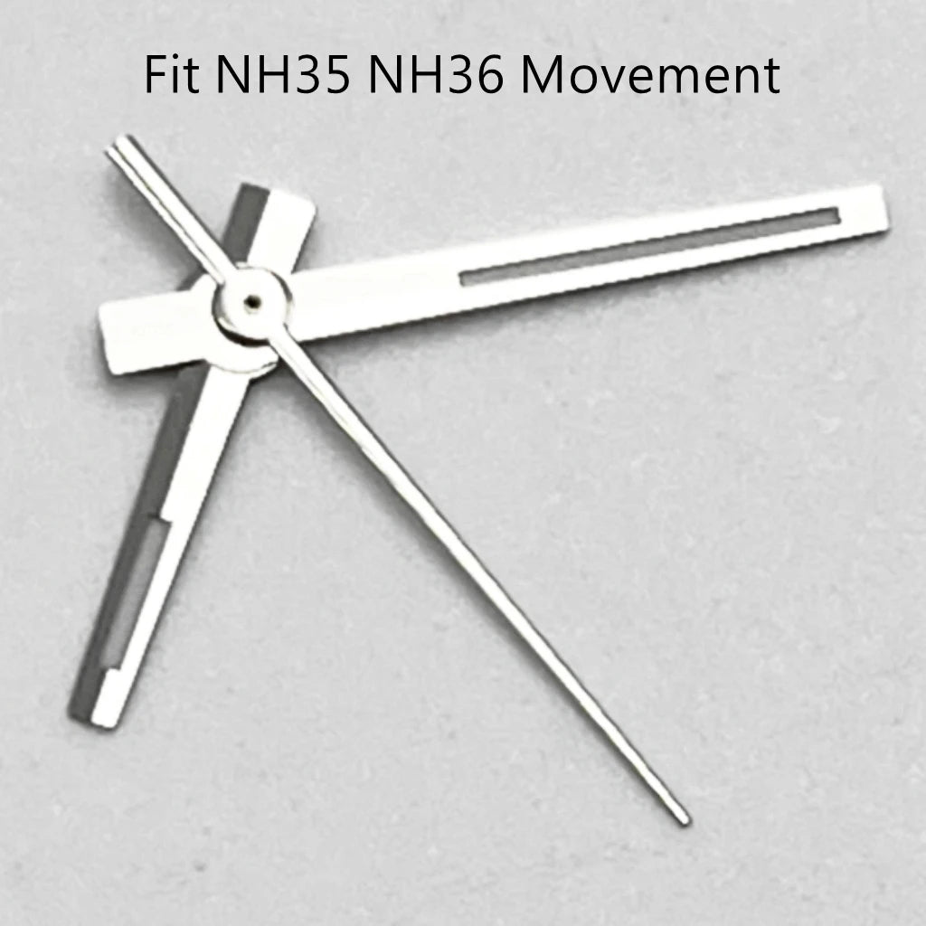 NH35 Silver/Rose gold Watch Luminous Hands Fit NH35 NH36 ETA2836 2824 DG2813 3804 Miyota8215 8205 821A Movement Automatic